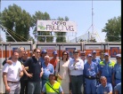fotogramma del video Tondo in visita al campo Friuli V.G. di Mirandola